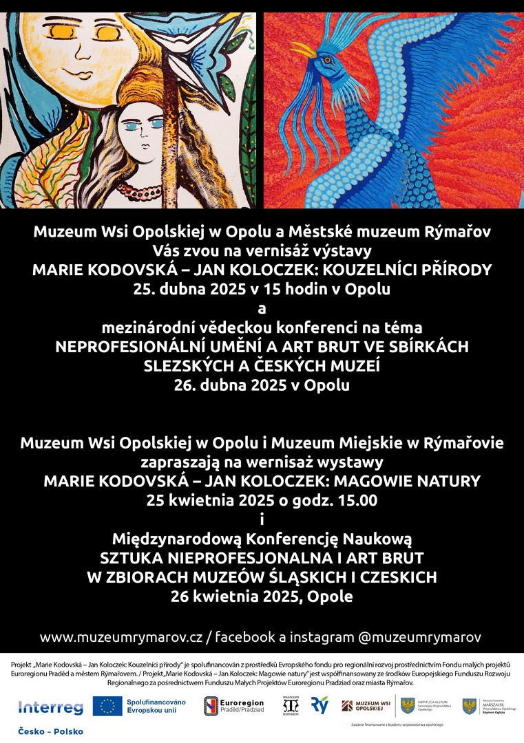 MEZINÁRODNÍ KONFERENCE NA TÉMA ART BRUT V OPOLI, 25.-26.4.2025