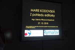 Básně Marie Kodovské poprvé vycházejí knižně