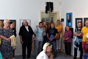 Vernisáž výstavy Miloslava Požára Sex ve městě