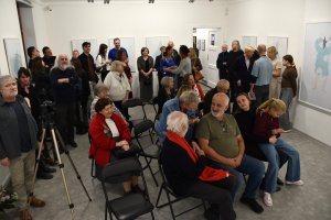 Vernisáž výstavy Kateřiny Adamové Linhartové