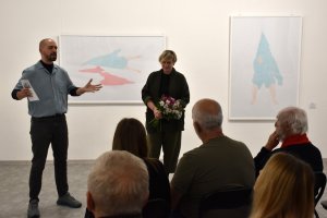 Vernisáž výstavy Kateřiny Adamové Linhartové