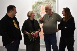 Vernisáž výstavy Kateřiny Adamové Linhartové