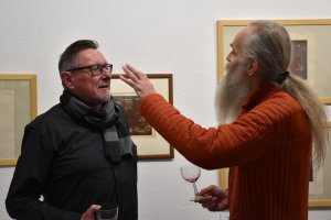 Vernisáž výstavy Vladimíra Boudníka