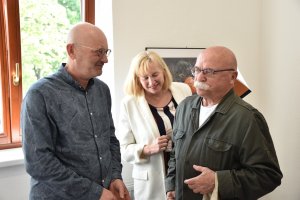 Vernisáž výstavy Miroslava Doláka a Romana Panáčka