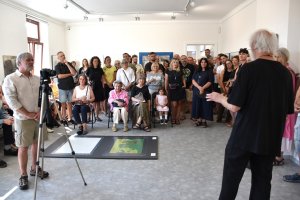 Vernisáž výstavy Aleny Kučerové a Antonína a Jindřicha Štreitových