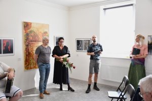 Vernisáž výstavy Šárky Lupečkové a Marka Zotha, 4.5.2024