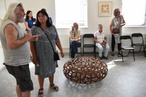 Vernisáž výstavy Čestmíra Sušky, 29.6.2024