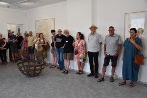 Vernisáž výstavy Čestmíra Sušky, 29.6.2024