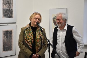 Vernisáž výstavy Aleny Zykmundové a Václava Zykmunda
