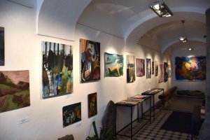Výstava studentů ateliéru Malby 1 Ostravské univerzity