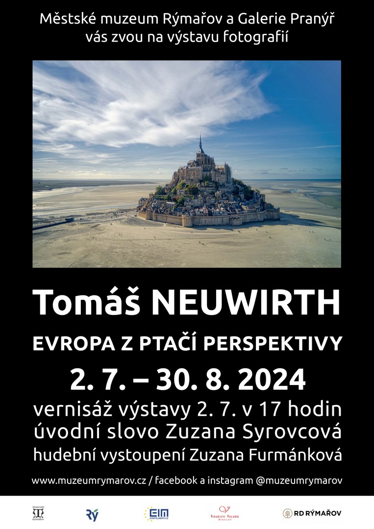 TOMÁŠ NEUWIRTH: EVROPA Z PTAČÍ PERSPEKTIVY, 2.7.-30.8.2024