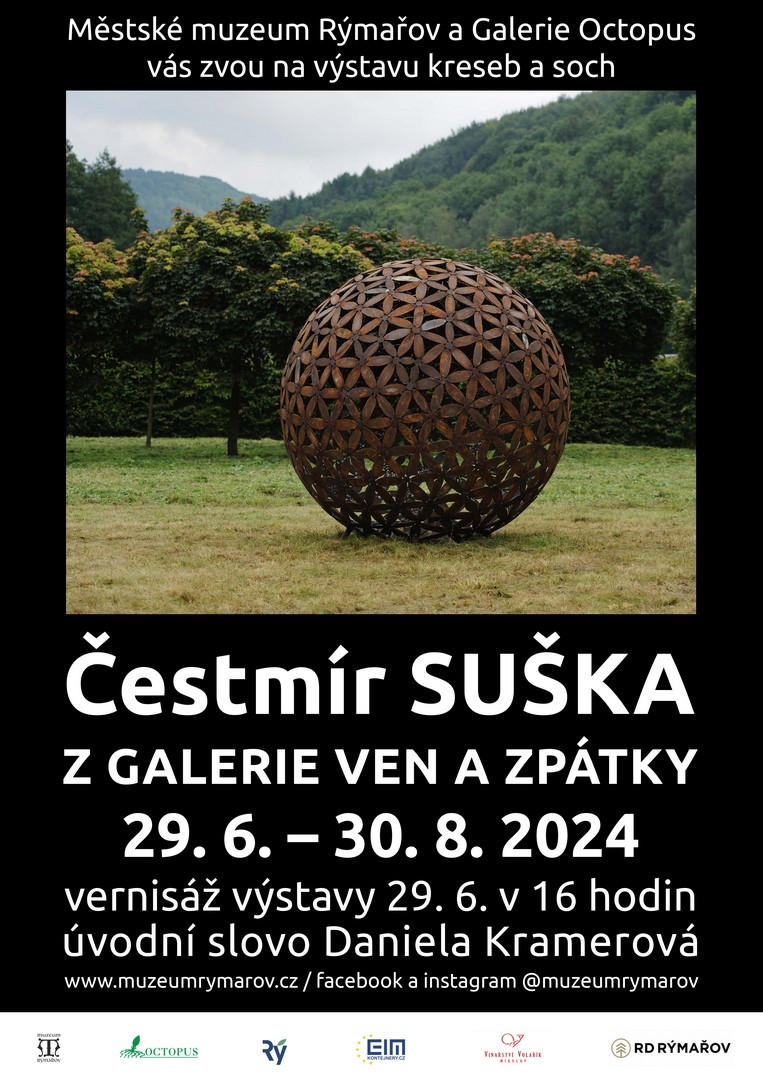 ČESTMÍR SUŠKA: Z GALERIE VEN A ZPÁTKY, 29.6.-30.8.2024