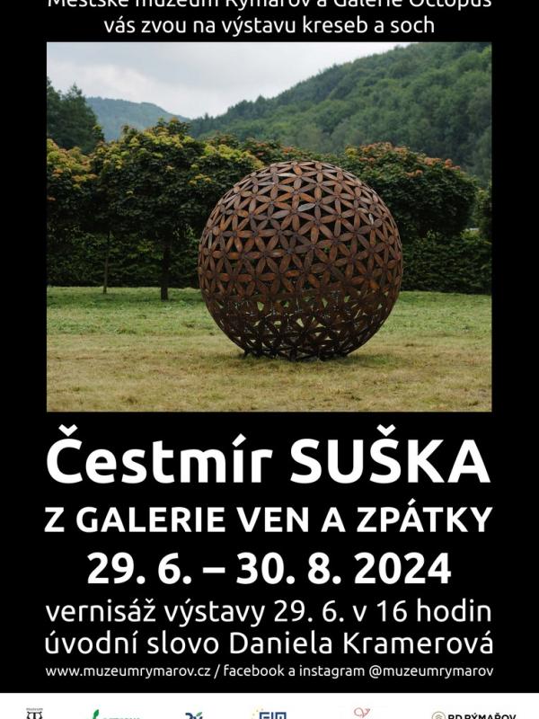 ČESTMÍR SUŠKA: Z GALERIE VEN A ZPÁTKY, 29.6.-30.8.2024