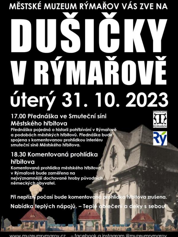 DUŠIČKY V RÝMAŘOVĚ, 31.10.2023