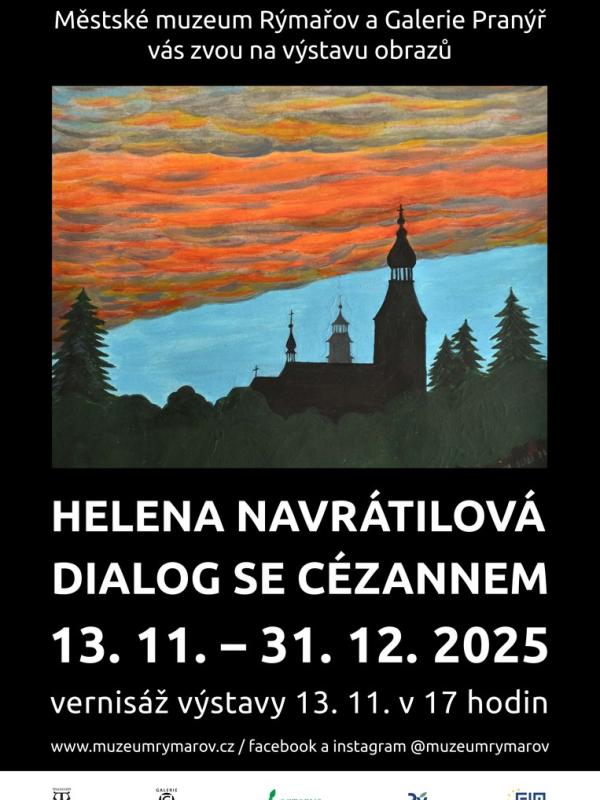 HELENA NAVRÁTILOVÁ: DIALOG SE CÉZANNEM, 13.11.-31.12.2025