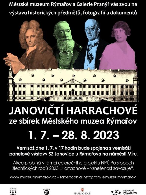 JANOVIČTÍ HARRACHOVÉ, 1.7.-27.8.2023