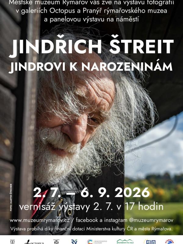 JINDŘICH ŠTREIT: JINDROVI K NAROZENINÁM, 2.7.–6.9.2026