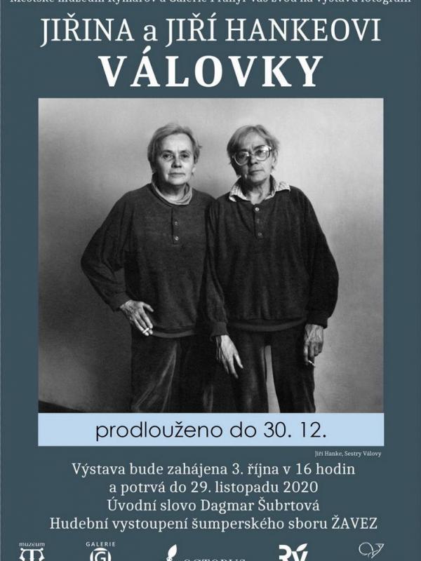 JIŘINA A JIŘÍ HANKEOVI: VÁLOVKY, 3.10.-30.12.2020