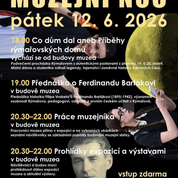 MUZEJNÍ NOC 2026, 12.6.2026