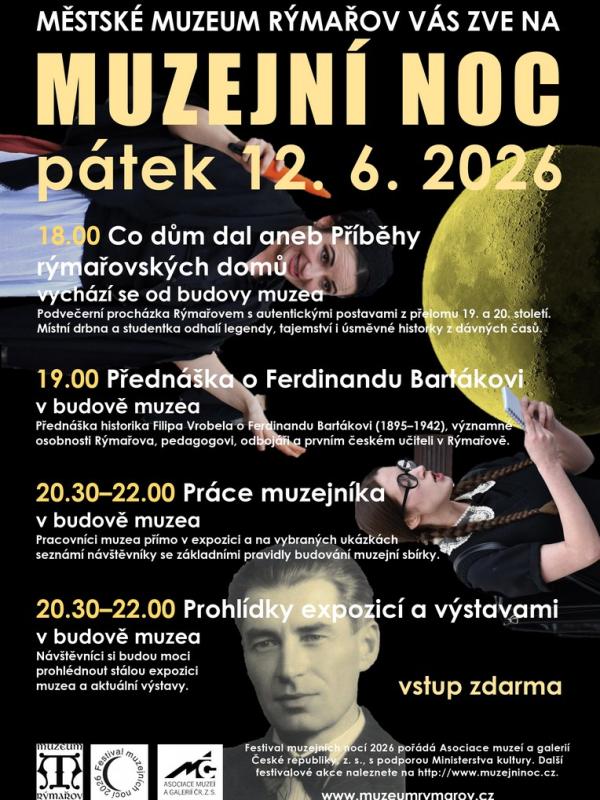 MUZEJNÍ NOC 2026, 12.6.2026