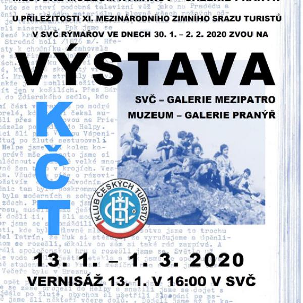 RÝMAŘOVSKÝ KLUB ČESKÝCH TURISTŮ 13. 1. – 1. 3. 2020