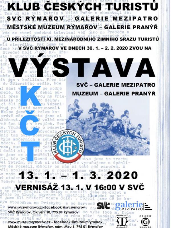 RÝMAŘOVSKÝ KLUB ČESKÝCH TURISTŮ 13. 1. – 1. 3. 2020