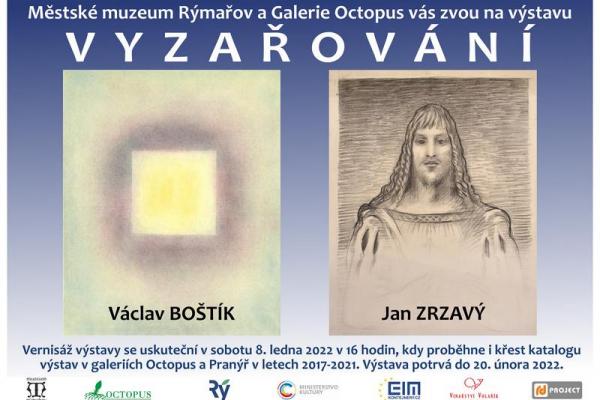 VÁCLAV BOŠTÍK, JAN ZRZAVÝ: Vyzařování, 8.1.-20.2.2022