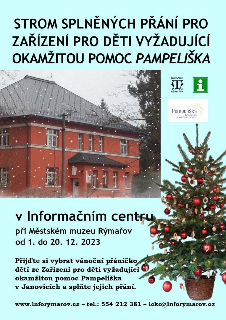STROM SPLNĚNÝCH PŘÁNÍ, 1.-20.12.2023