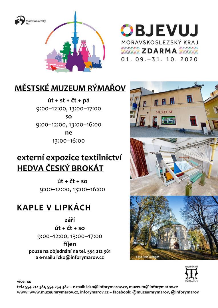 OBJEVUJ MORAVSKOSLEZSKÝ KRAJ ZDARMA