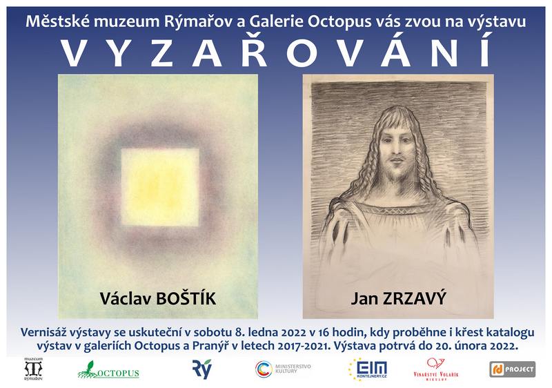 VÁCLAV BOŠTÍK, JAN ZRZAVÝ: Vyzařování, 8.1.-20.2.2022